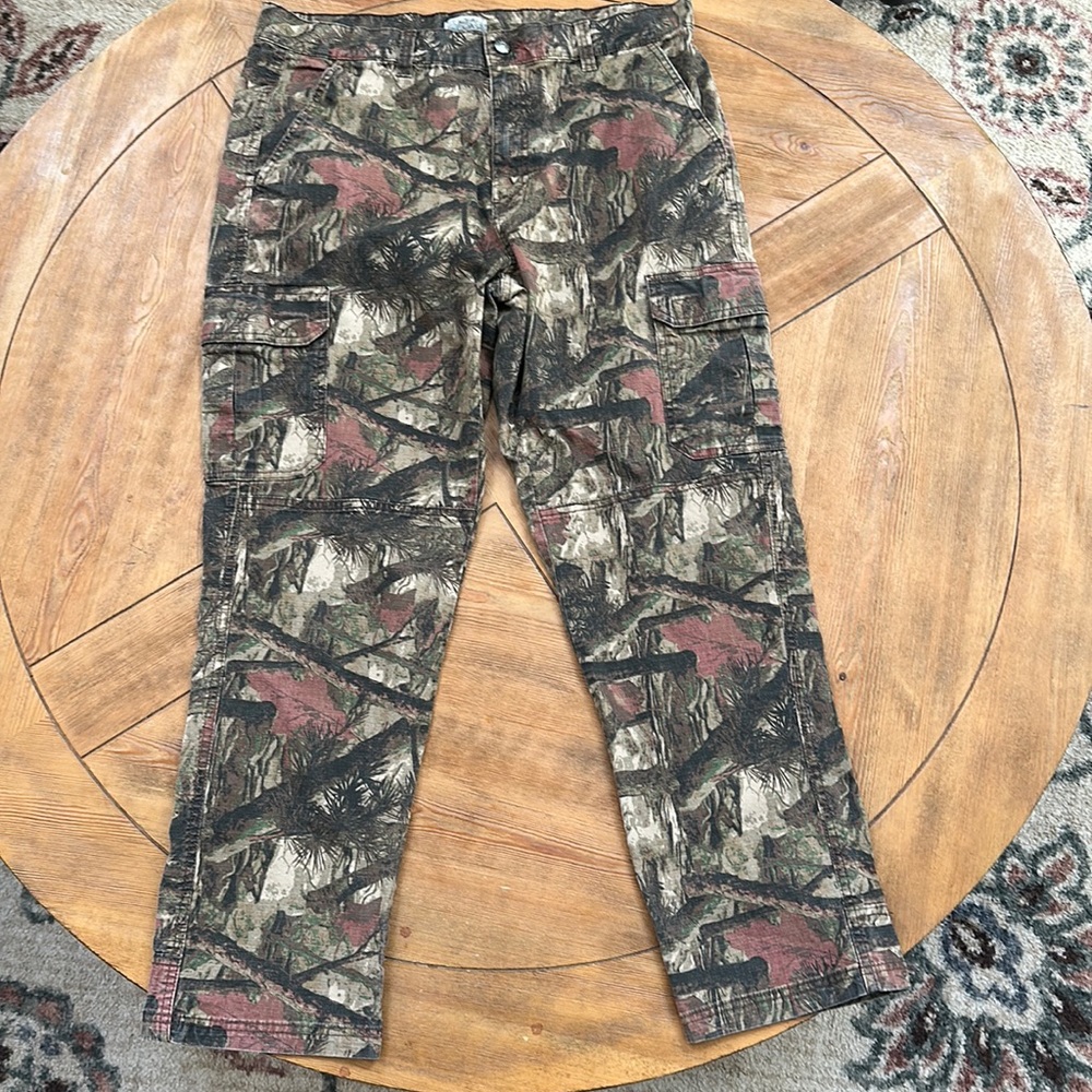 Ocean + Coast Men's Big & Tall Print Dock Cargo Pants pre-owned